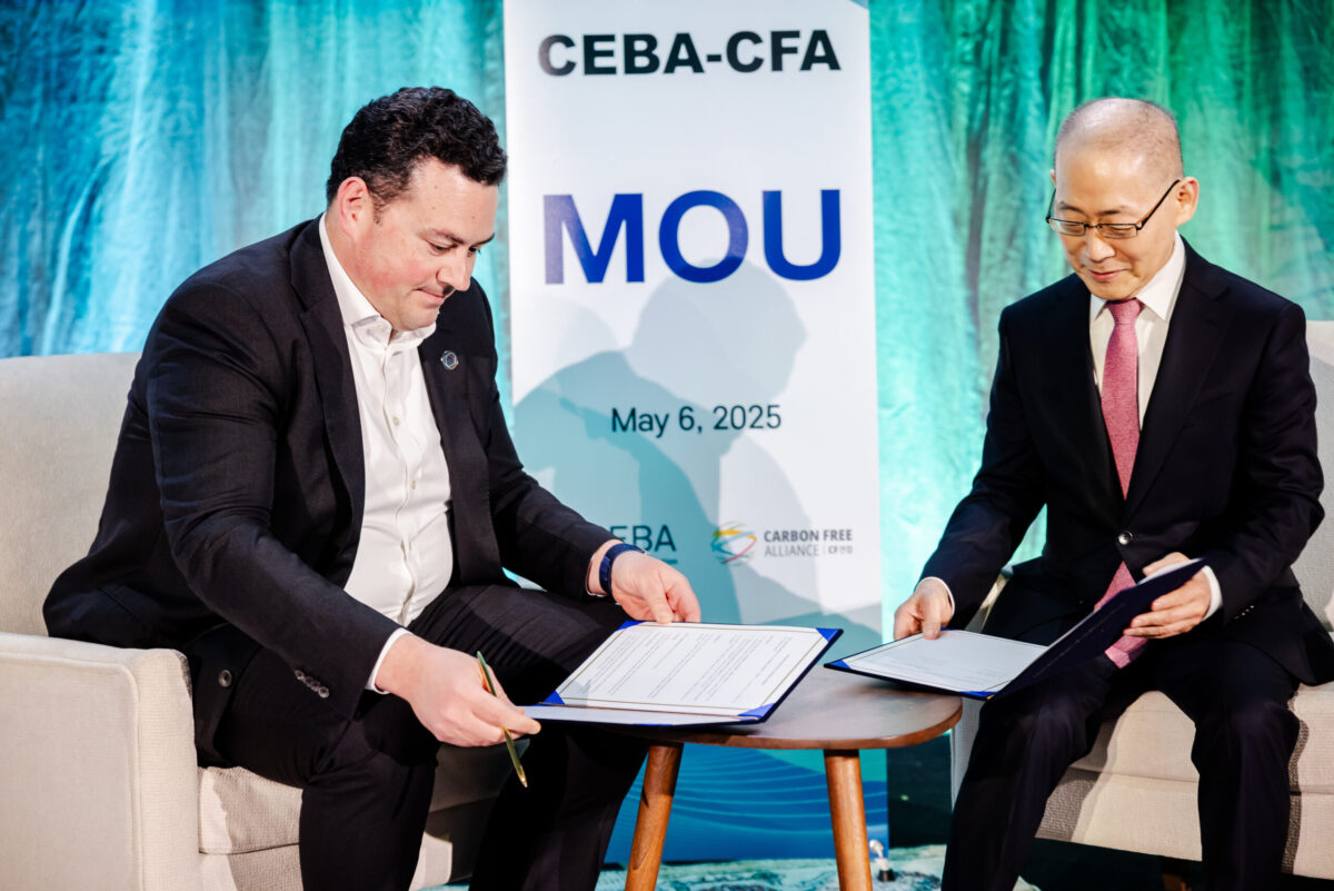 CEBA Joins Carbon Free Alliance to Advance Carbon-Free Energy Globally